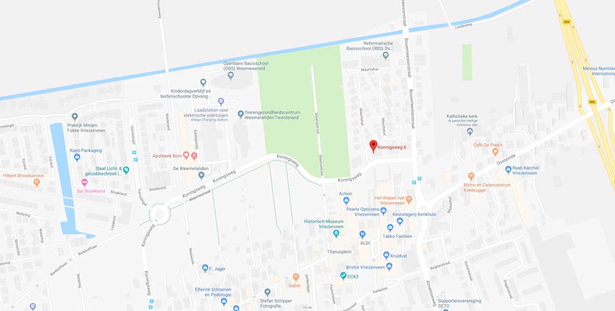 Maps TwenteNET